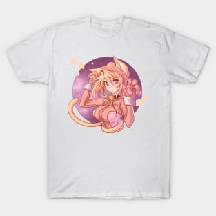 space cat girl T-Shirt